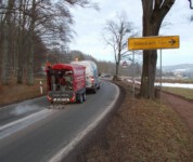 im Anschluss erfolgt eine automatische Naßreinigung